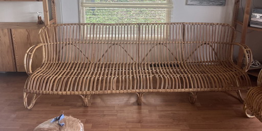 Belse Bank. Dutch Design rotan set