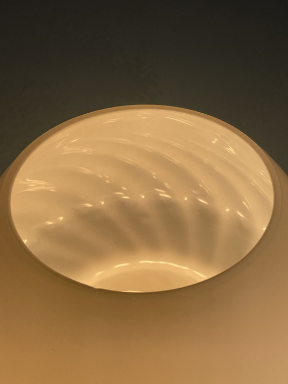 Image 1 of Wsb Mushroom lamp met swirl motief