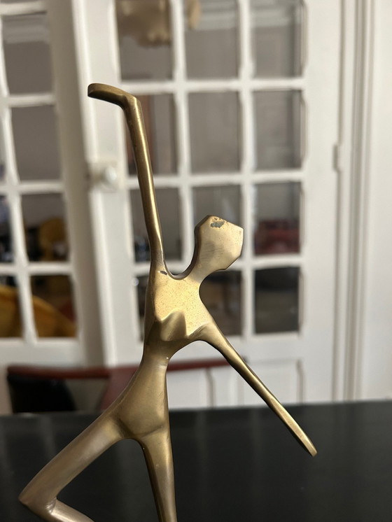 Image 1 of Minimalistisch Messing Sculptuur