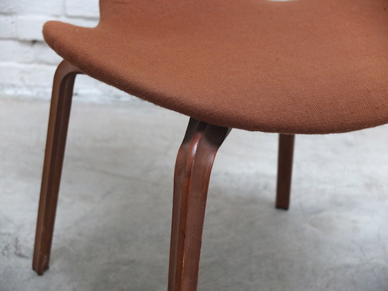 Image 1 of 4x Fritz Hansen Grand Prix Stoelen Van Arne Jacobsen