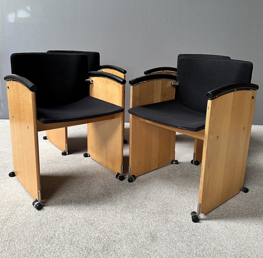 4x ARCO eetkamer stoelen