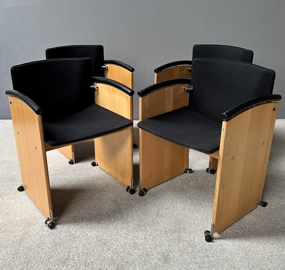 Image 1 of 4x ARCO eetkamer stoelen