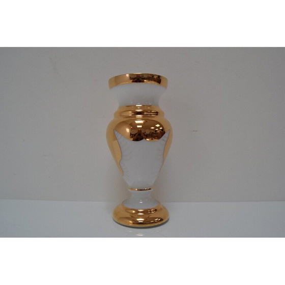 Image 1 of Vintage kunstglas vaas van Novy Bor, Tsjecho-Slowakije 1960