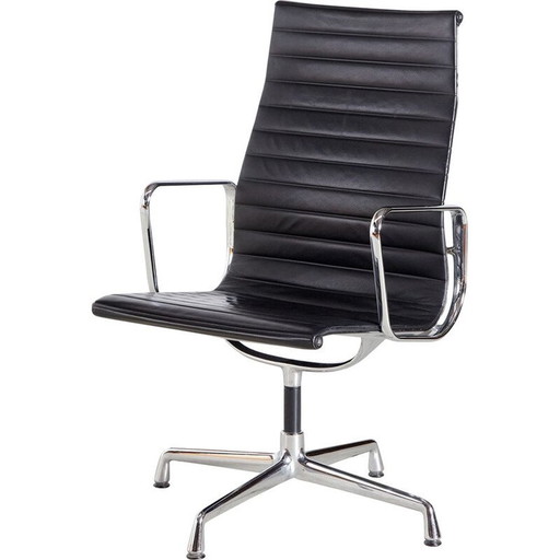 Vintage EA112 bureaudraaifauteuil van Charles & Ray Eames