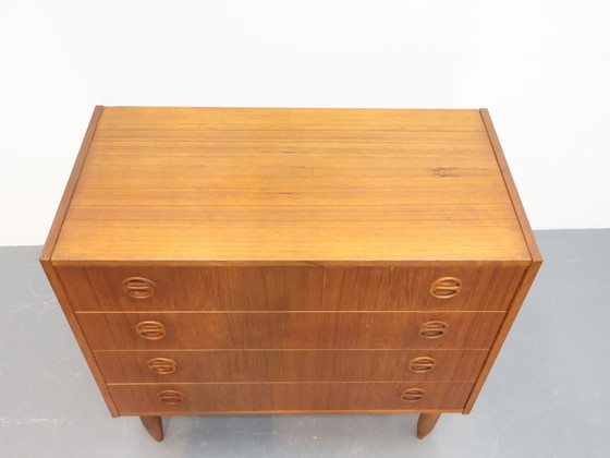 Image 1 of Vintage Ladekast 4 Lades Teak