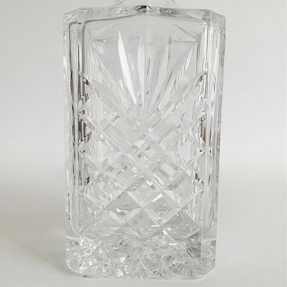 Image 1 of Mid-century Italiaanse kristallen whisky karaf kristal