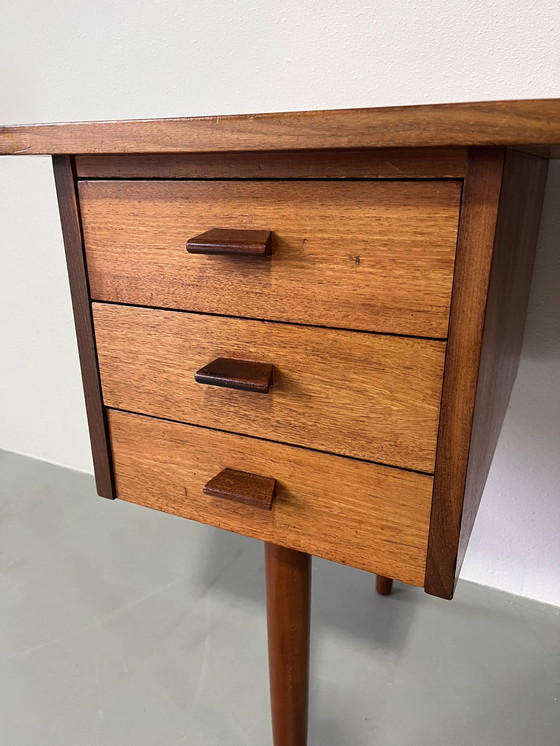 Image 1 of Vintage Deens teak bureau
