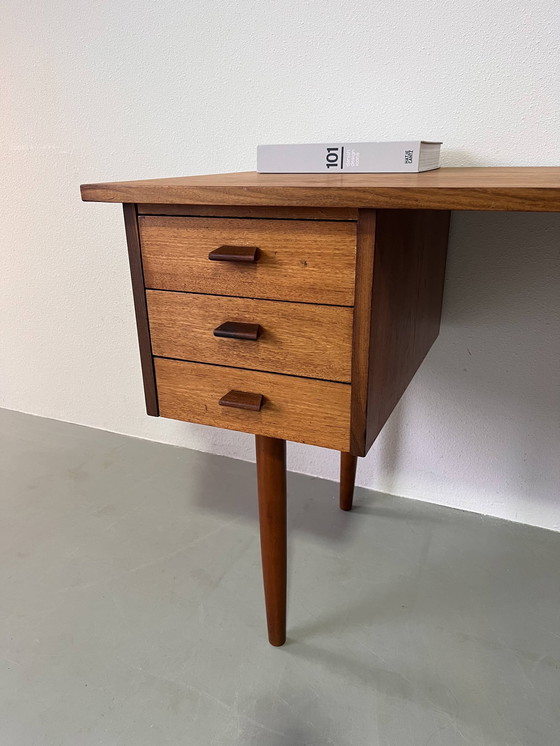 Image 1 of Vintage Deens teak bureau