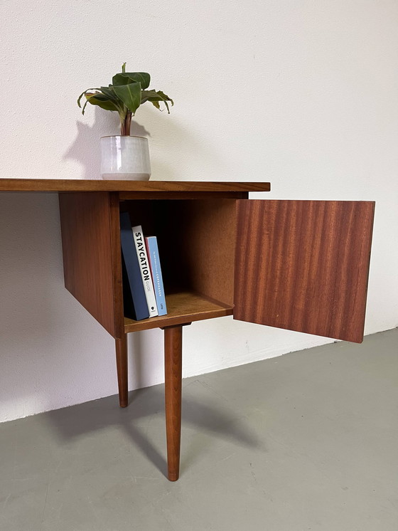 Image 1 of Vintage Deens teak bureau