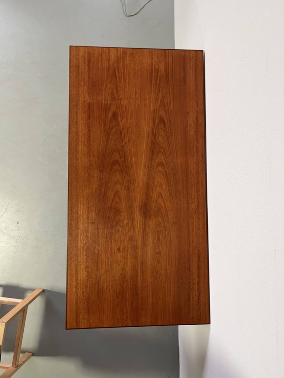 Image 1 of Vintage Deens teak bureau