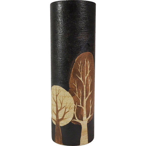 Image 1 of Vintage keramieken vaas voor Sgrafo Modern, Duitsland 1970