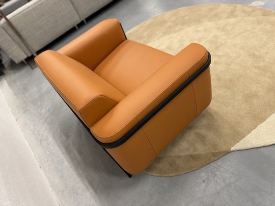 Image 1 of Harvink Flink 1.5-Zits Bank Luxe Leder Plus Cedar