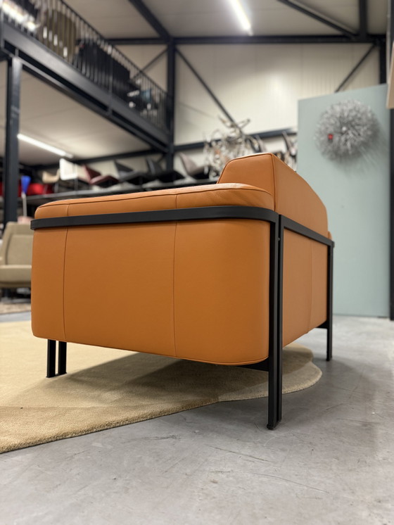 Image 1 of Harvink Flink 1.5-Zits Bank Luxe Leder Plus Cedar