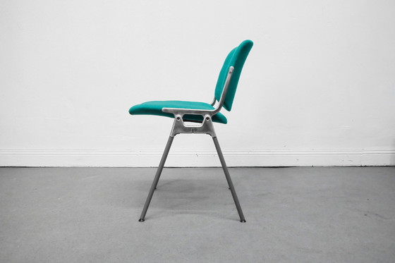 Image 1 of 1/20 DSC Castelli Turquoise Ruimtetijdperk Giancarlo Piretti Stoel Stoelen