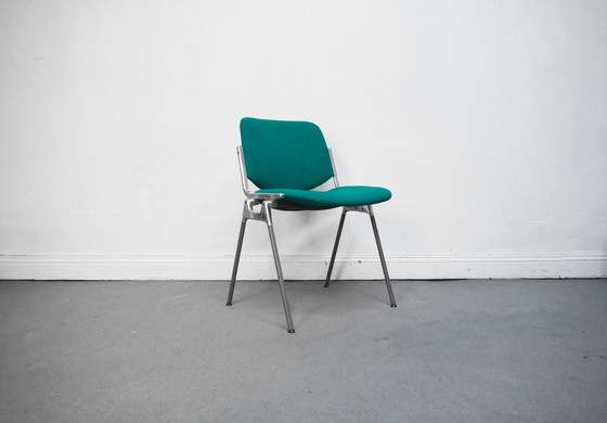 Image 1 of 1/20 DSC Castelli Turquoise Ruimtetijdperk Giancarlo Piretti Stoel Stoelen