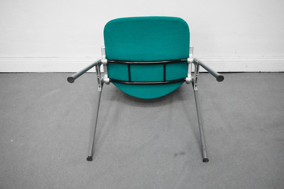 Image 1 of 1/20 DSC Castelli Turquoise Ruimtetijdperk Giancarlo Piretti Stoel Stoelen