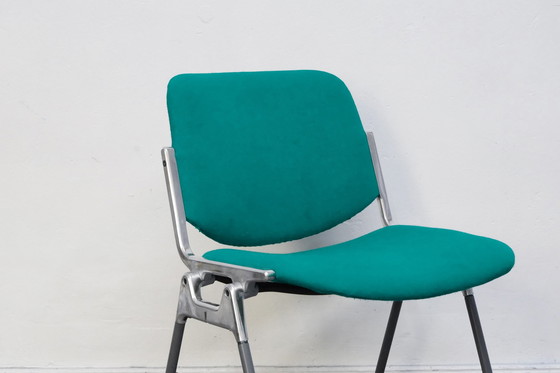 Image 1 of 1/20 DSC Castelli Turquoise Ruimtetijdperk Giancarlo Piretti Stoel Stoelen