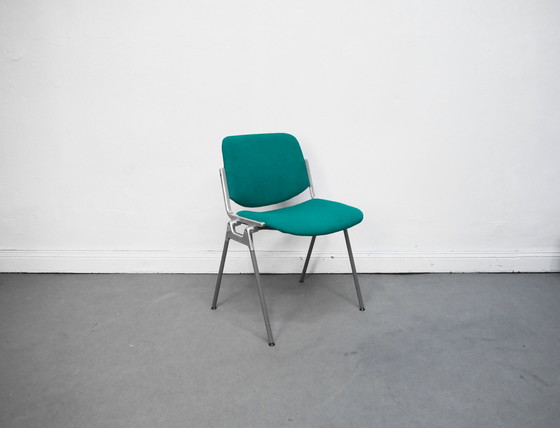 Image 1 of 1/20 DSC Castelli Turquoise Ruimtetijdperk Giancarlo Piretti Stoel Stoelen