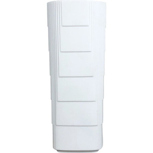 Vintage porseleinen Op Art vaas van Christa Galtz voor Rosenthal, Duitsland 1970