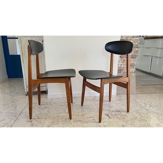 Image 1 of Paar vintage Scandinavische stoelen