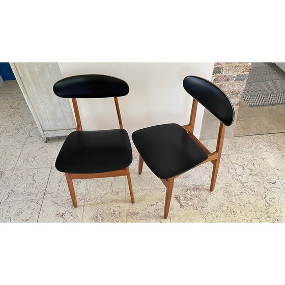 Image 1 of Paar vintage Scandinavische stoelen