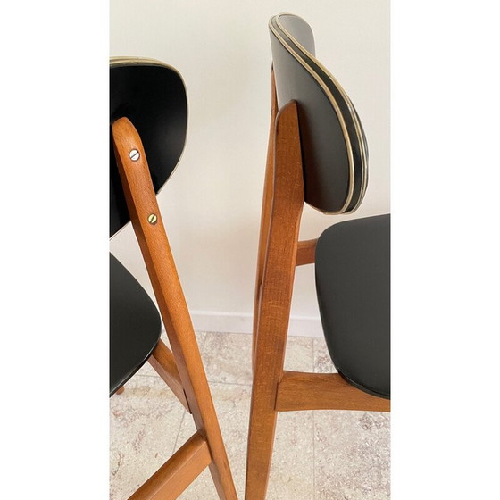 Image 1 of Paar vintage Scandinavische stoelen