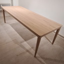Eiken tafel handgemaakt