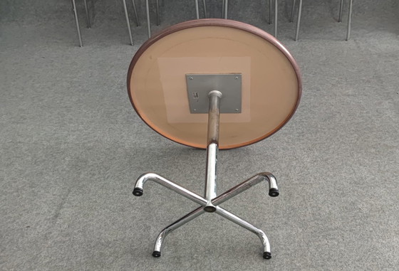 Image 1 of Kusch & Co Set Stoelen Tafel Eetkamerstoel Keukenstoel Mid Century Modern Design 60s Vintage Retro 60S