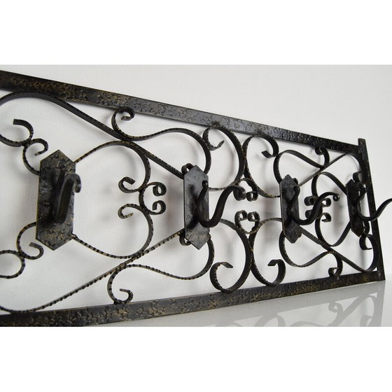 Image 1 of Vintage metalen muurhanger, Tsjecho-Slowakije 1960