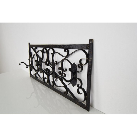 Image 1 of Vintage metalen muurhanger, Tsjecho-Slowakije 1960