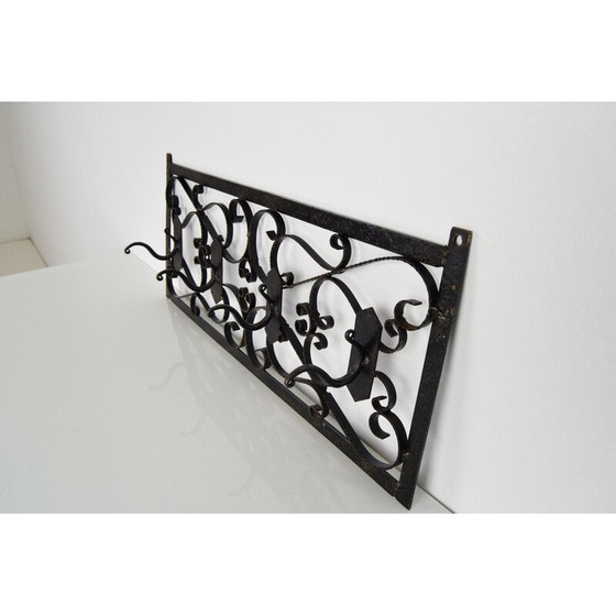 Image 1 of Vintage metalen muurhanger, Tsjecho-Slowakije 1960