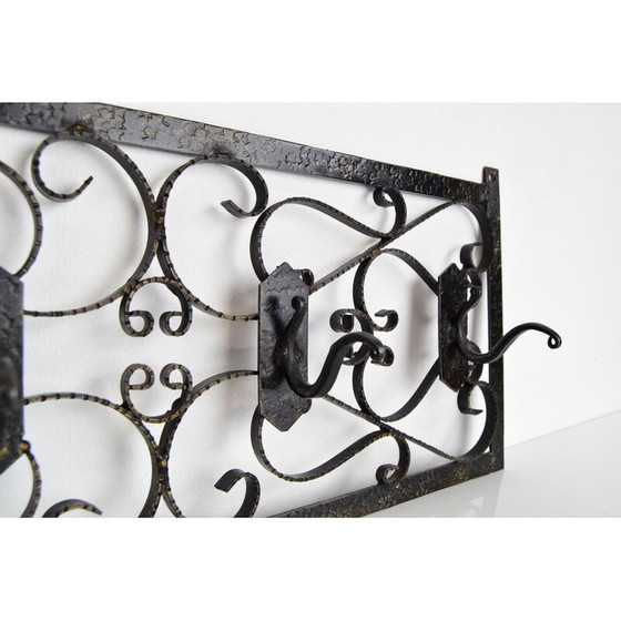 Image 1 of Vintage metalen muurhanger, Tsjecho-Slowakije 1960