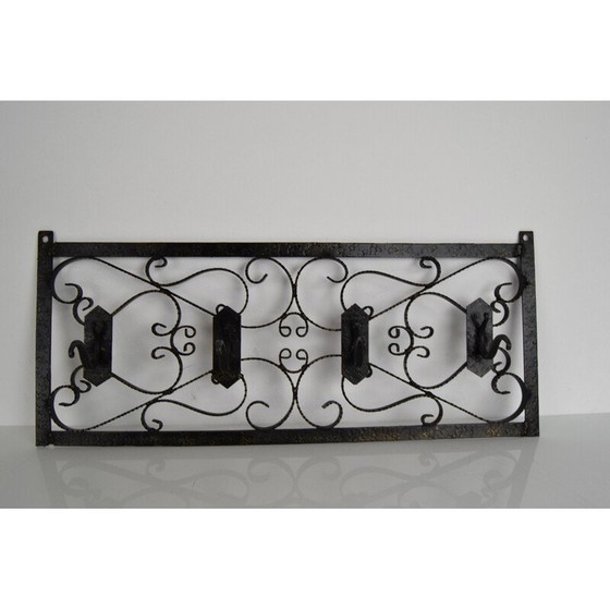 Image 1 of Vintage metalen muurhanger, Tsjecho-Slowakije 1960