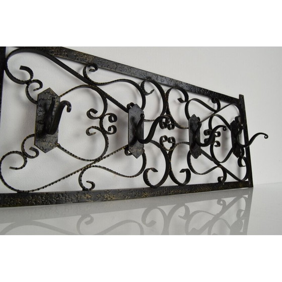 Image 1 of Vintage metalen muurhanger, Tsjecho-Slowakije 1960