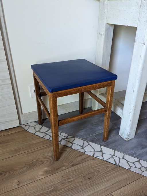 Vintage Scandinavisch Blauw Skai Krukje