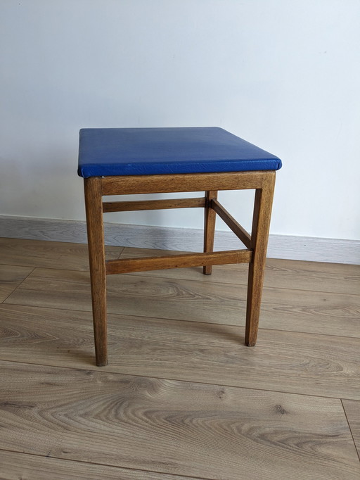 Vintage Scandinavisch Blauw Skai Krukje