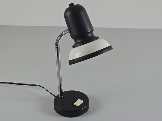 Image 1 of Vintage 1970S Massive België Metalen Flexibele Zwanenhals Bureaulamp