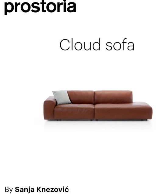 Prostoria Cloud Sofa Bank Modulair Leer 