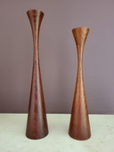 2x Vintage Deense kandelaars
