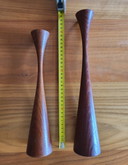 2x Vintage Deense kandelaars