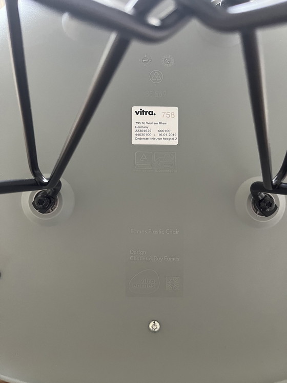 Image 1 of 6X Vitra Dsr Stoelen