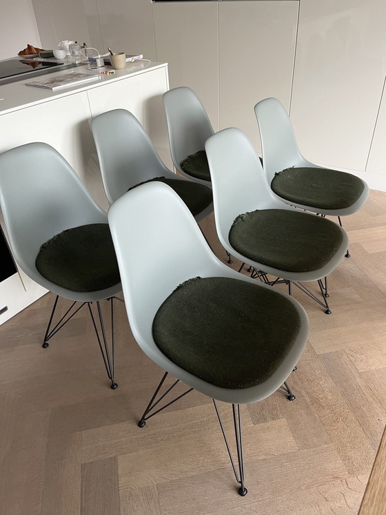 Image 1 of 6X Vitra Dsr Stoelen