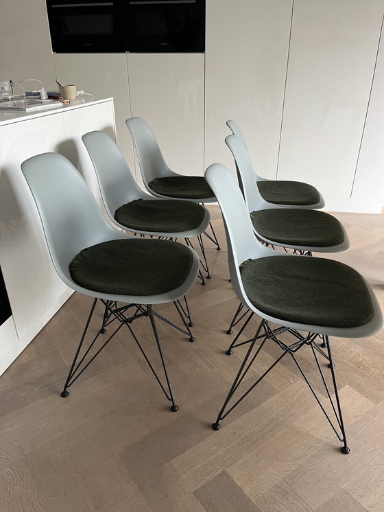 Image 1 of 6X Vitra Dsr Stoelen