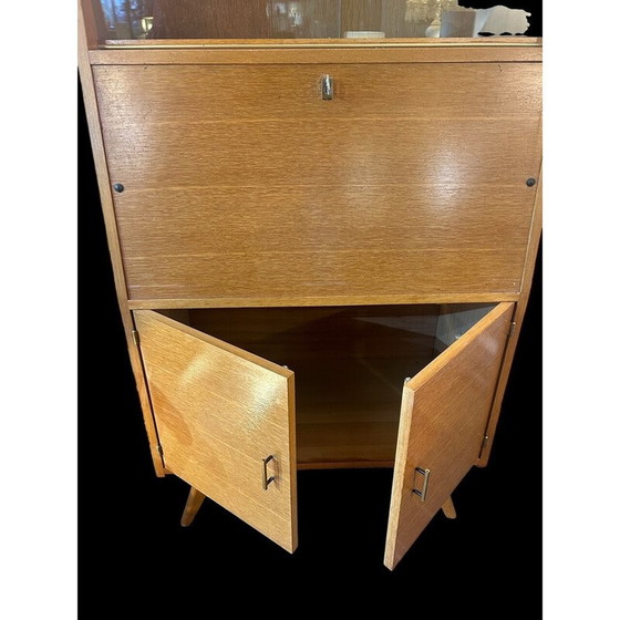 Image 1 of Vintage bureau met passerpoten, 1950