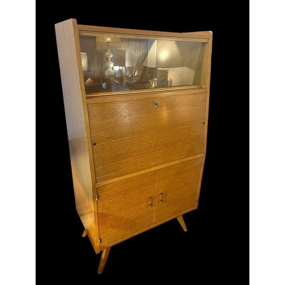 Image 1 of Vintage bureau met passerpoten, 1950