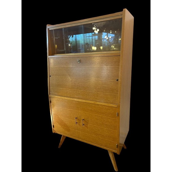 Image 1 of Vintage bureau met passerpoten, 1950