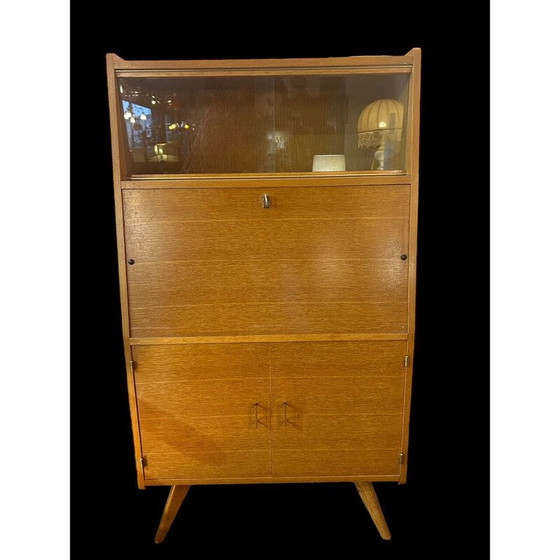 Image 1 of Vintage bureau met passerpoten, 1950