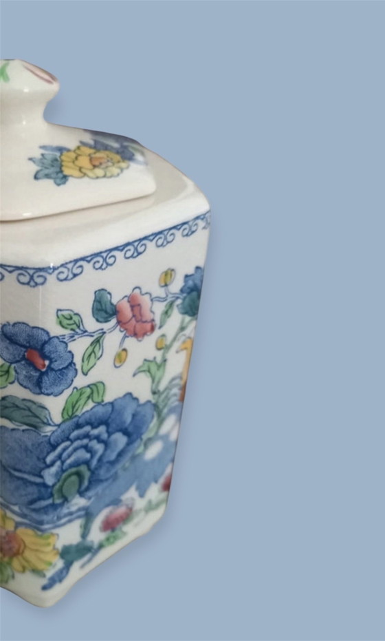 Image 1 of Mason’s Regency Vintage Lidded Jar