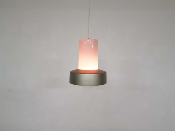 Image 1 of Orno Model 61-013 Hanglamp van glas en metaal