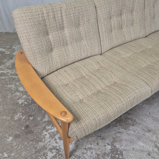 Image 1 of Vintage Scandinavische Stijl 3-Zits Bank + 2X Fauteuil 60'S